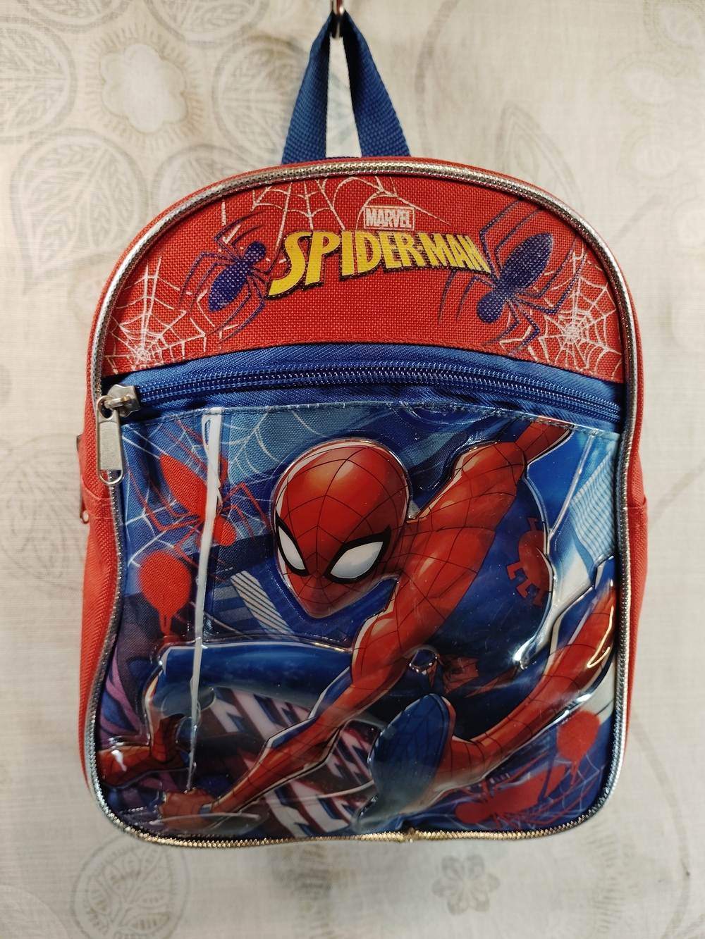 Marvel Spider-Man Kids Backpack - Red, Blue